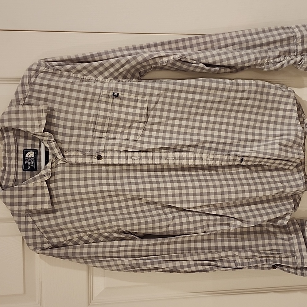 North Face button down